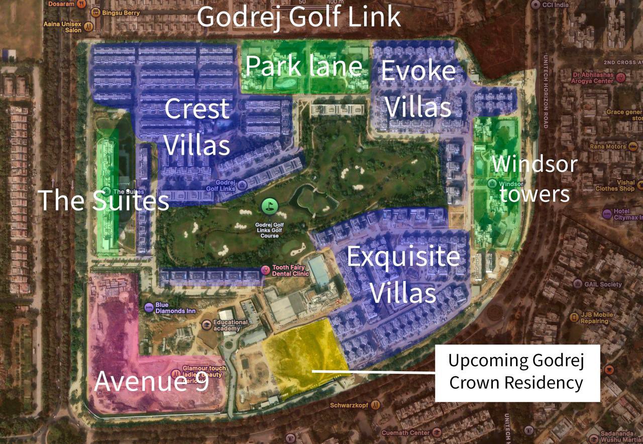 CROWN RESIDENCES AT GODREJ GOLF LINKS