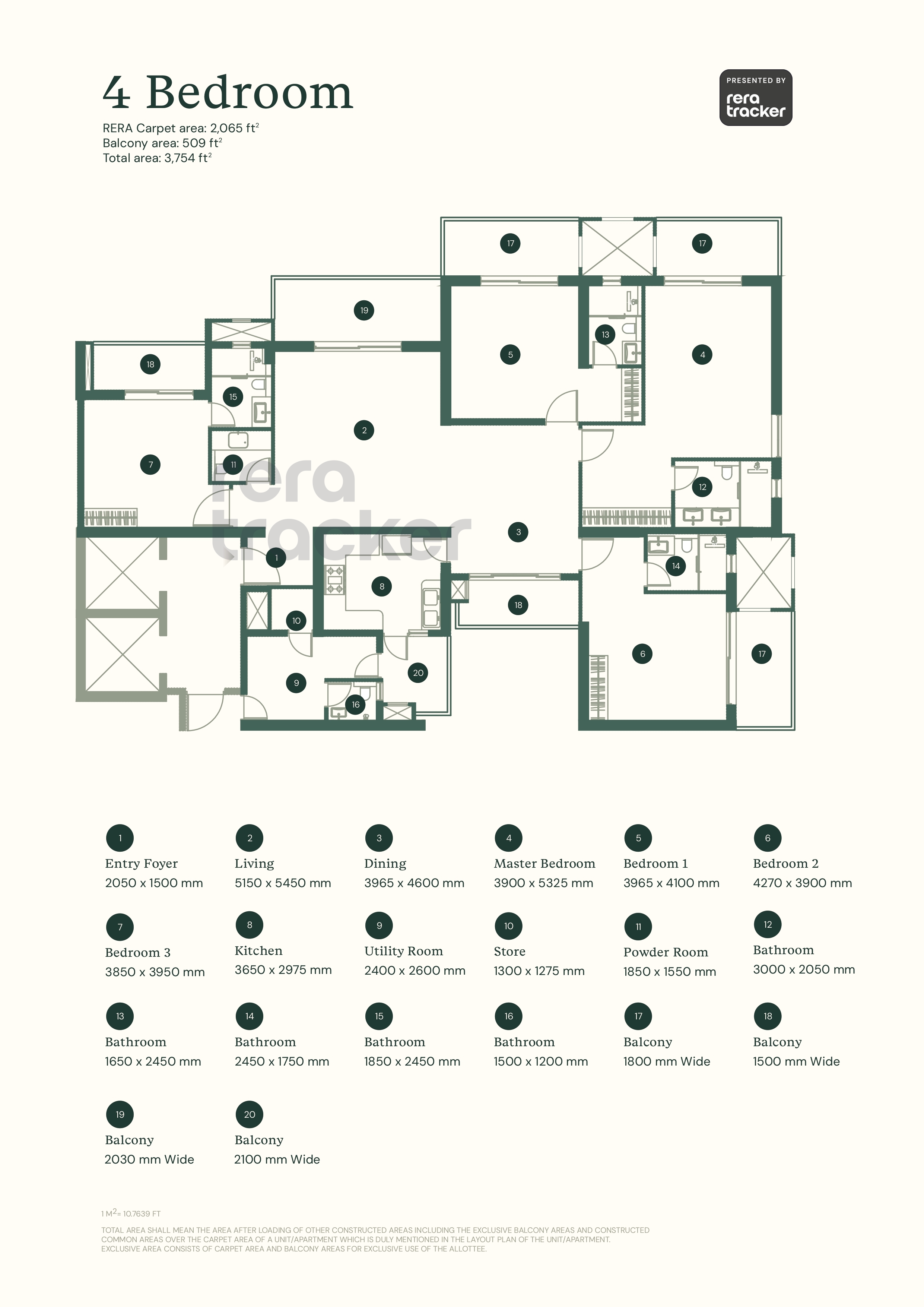 Max Estate 105 floor plan