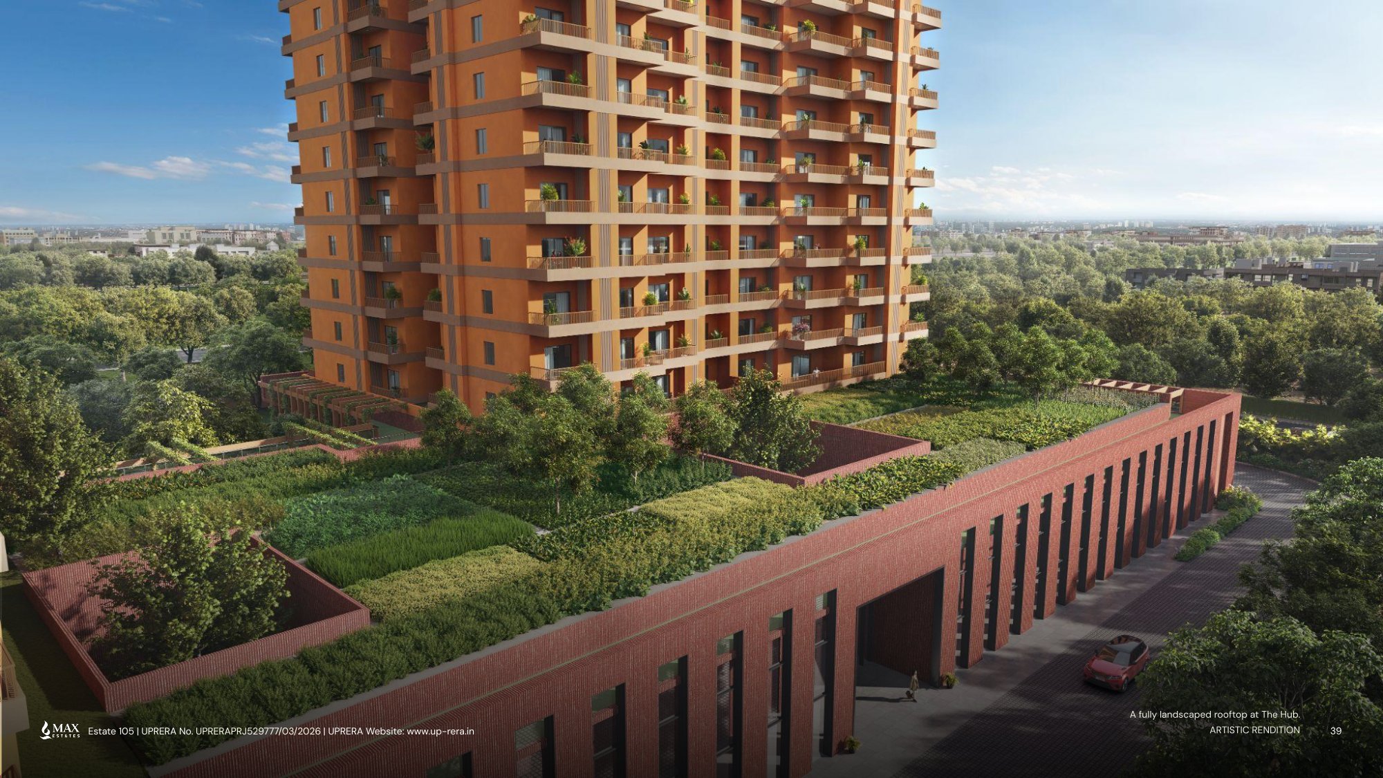 Max Estate 105 clubhouse